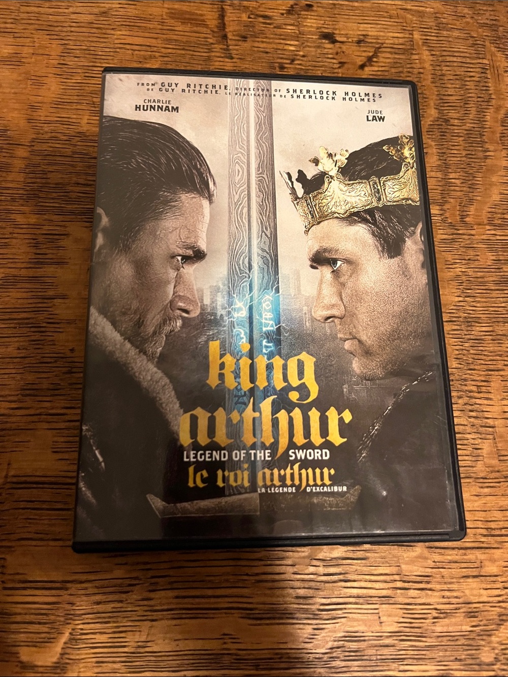 King Arthur: Legend of the Sword DVD Medieval Fantasy Movie Jude Law